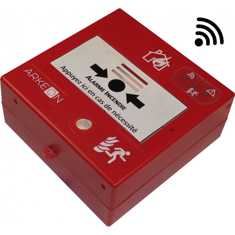 Déclencheur manuel type 4 radio incendie ARK-DMR001