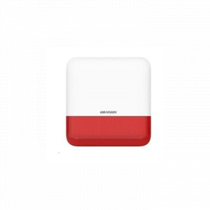 Sirène Extérieur Sans Fil Avec Flash Rouge DS-PS1-E-WE/Red