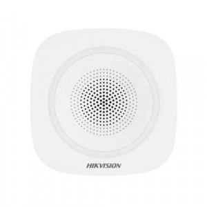 Sirène Intérieure Sans Fil Hikvision AX PRO DS-PS1-I-WE réf 302401660