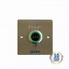 Bouton Poussoir  infrarouge avec plastron inox 80x80 CDVI