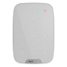 Clavier Blanc Tactile AJAX sans fil avec prise en charge des cartes et des porte-clés sans contact AJ-KEYPAD-W