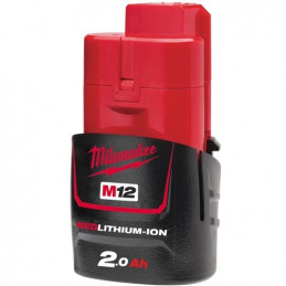 MILWAUKEE Batterie 12V 2Ah - M12 B2 - 4932430064
