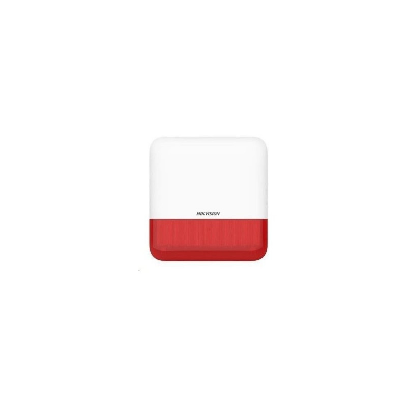 Sirène Extérieur Sans Fil Avec Flash Rouge DS-PS1-E-WE/Red
