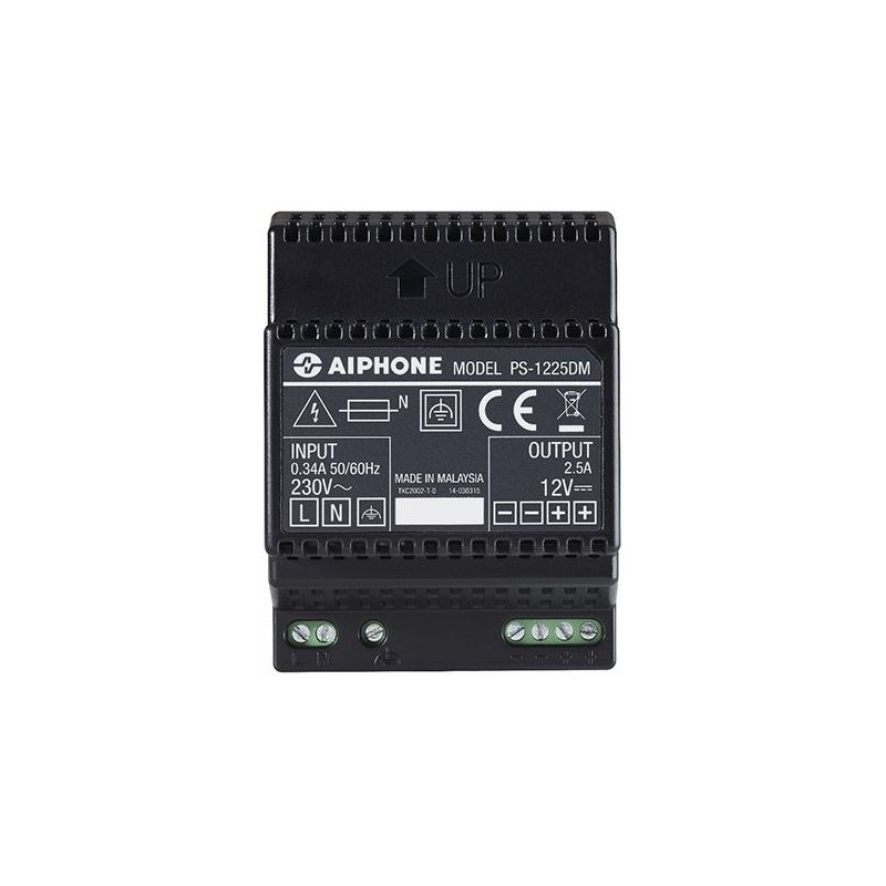 Alimentation modulaire Aiphone 230 Vac /12 Vcc PS1225DM