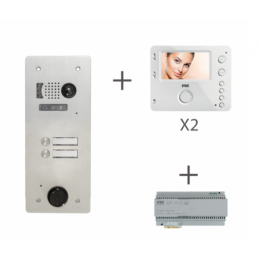 kit collectif vidéo URMET programmé KV83/102