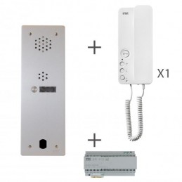 KIT AUDIO 1R 1BP 2 VOICE PROGRAMMÉ URMET KA83/101