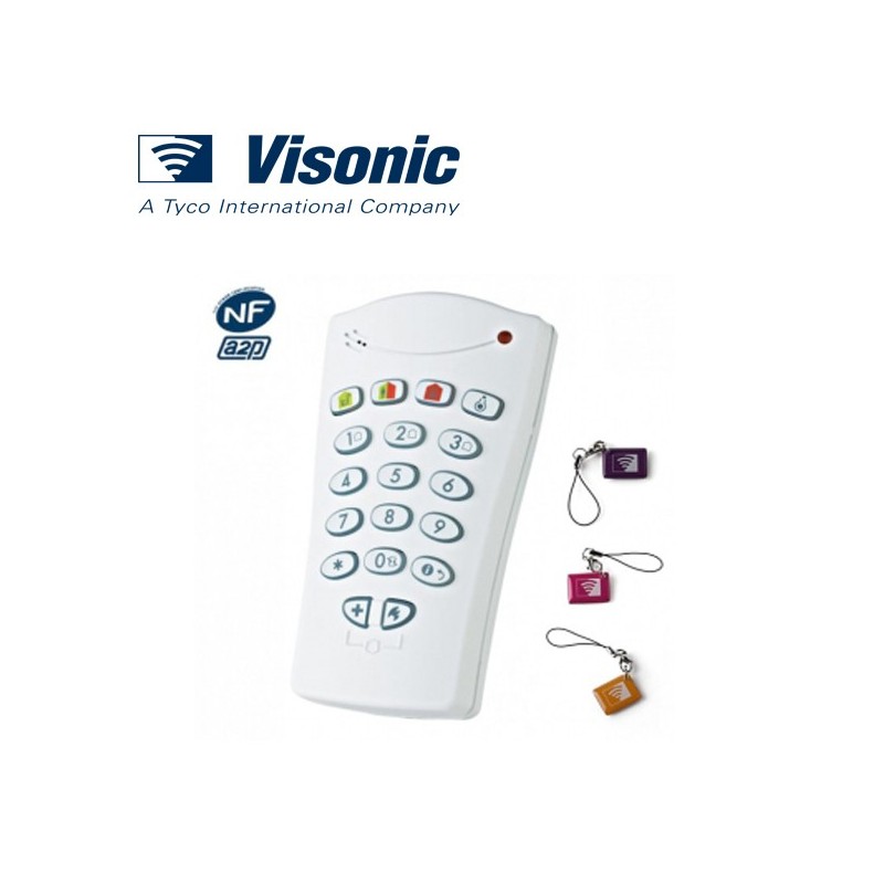 Clavier radio bidirectionnel - Alarme Visonic Powermaster
