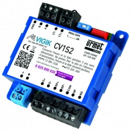 CV1S2 - Micro-centrale 1 porte VIGIK/Résidents URMET