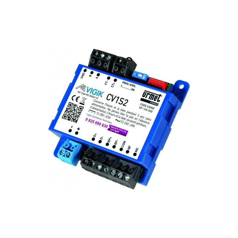 CV1S2 - Micro-centrale 1 porte VIGIK/Résidents URMET