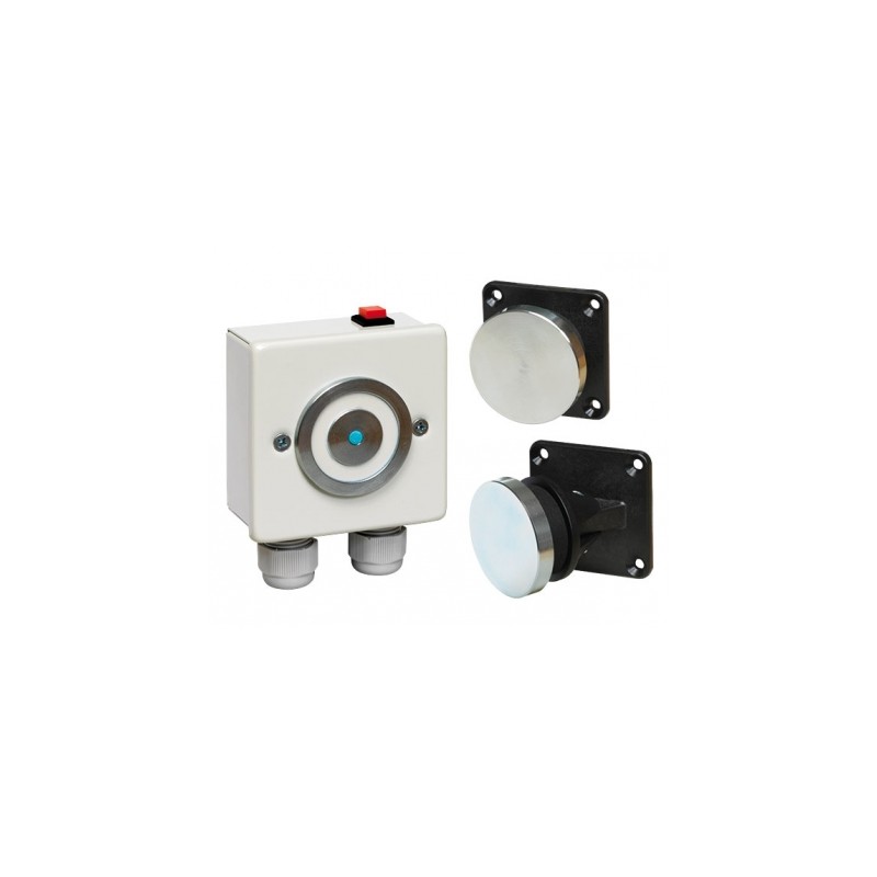 Ventouse maintien de porte ouverte carrée en applique Sewosy SEW-BC...