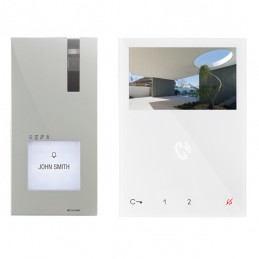 Kit vidéophone 2 fils poste de rue en saillie Comélit 8461V/BM