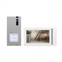 Kit vidéophonique un appel avec platine Quadra  Comelit