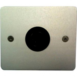 Façade Inox pour boîte diamètre 60 pour T25VK2 10040/I60