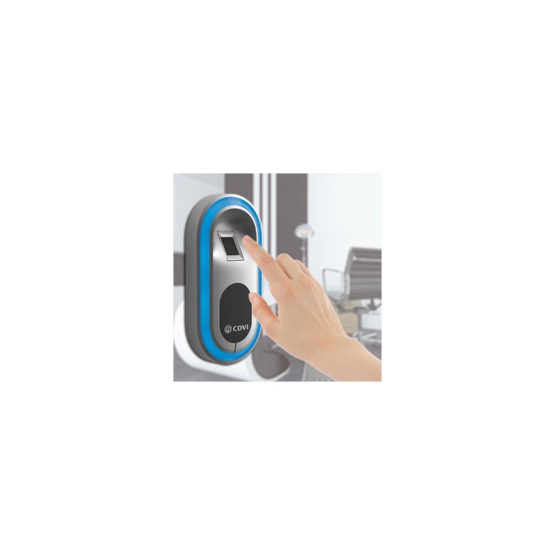 Lecteur autonome biométrique sortie relais et wiegand CDVI