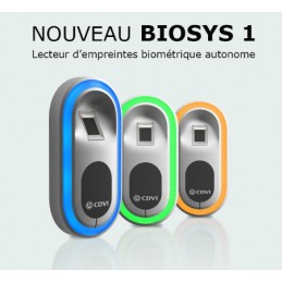 Lecteur autonome biométrique sortie relais et wiegand CDVI