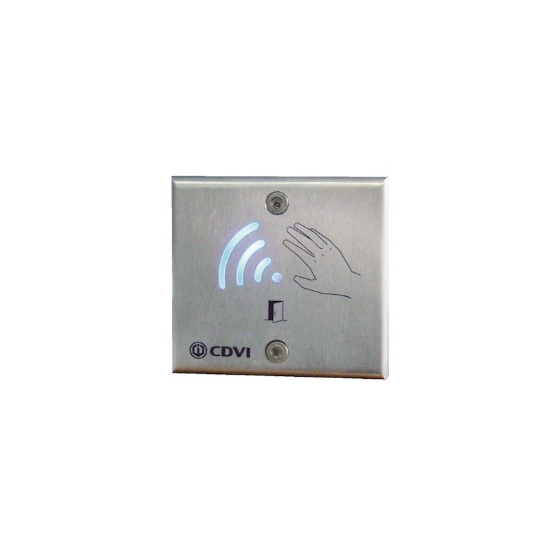 Bouton de sortie infrarouge encastre CDVI