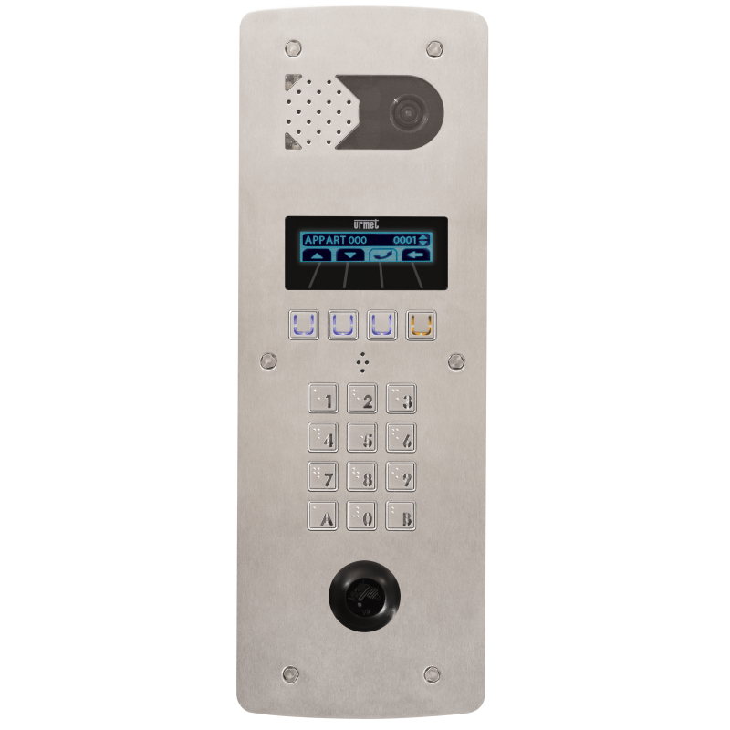 Plaque 2VOICE vidéo à défilement 2 Lignes Urmet D83/1