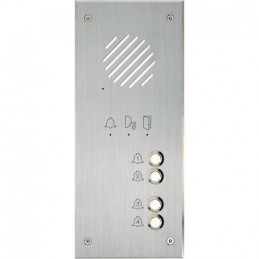 Platine de rue téléphonique 4 appels TLI4 Aiphone TLI4