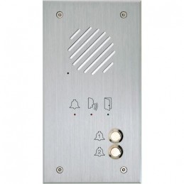 Platine de rue téléphonique 2 appels Aiphone TLI2 TLI2