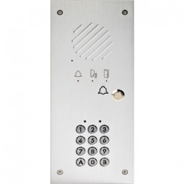 Platine de rue téléphonique 1 appel avec clavier Aiphone TLI1K TLI1K