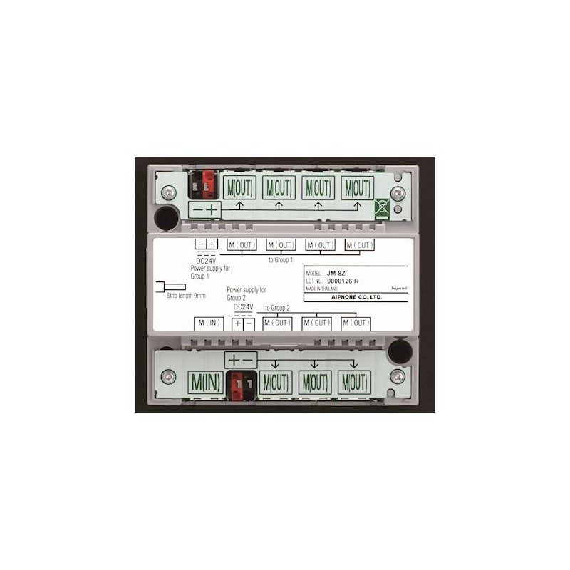 Distributeur vidéo 7 sorties RJ45 pour câblage en étoile des JP4HD