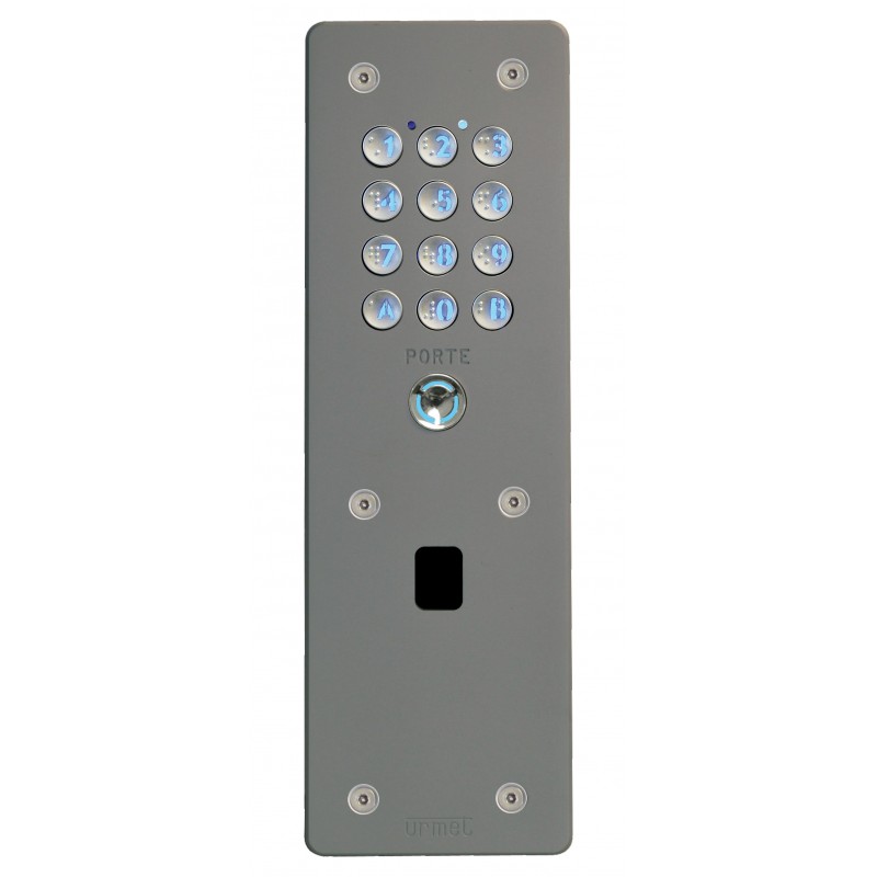 Clavier antivandalisme inox encastré lumineux URMET CE20IM54