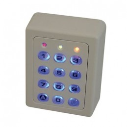 ACIE Clavier 2 Relais Touches Plastiques Boîtier ABS Beige SU2-B012