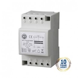 Transformateur 12/24V AC - 1/2 A - CDVI CA1R