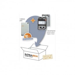 Intrabox Eco Data et module de réception HF 10 Ans
