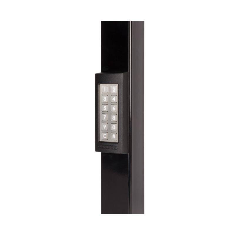 Clavier à codes pour portail Locinox RAL 9005 IP 68 2 Relais LOC-SL...